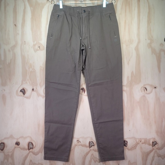 L.L. Bean Other - LL Bean Pants Mens M (34) Brown Explorer Ripstop Jogger Casual Outdoor Preppy